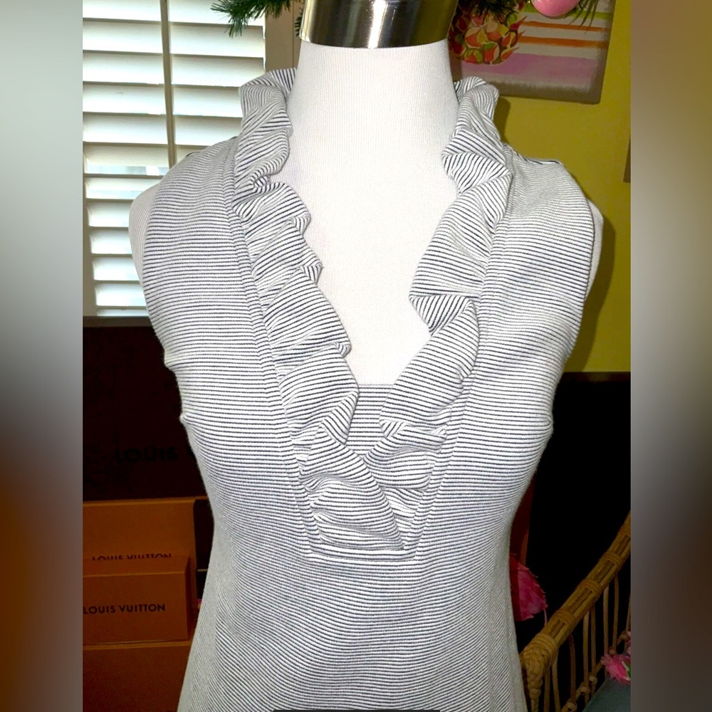 Lilly Pulitzer NWT Tisbury Shift Dress True Navy Lucky Catch $158 Size XXS - Picture 5 of 5